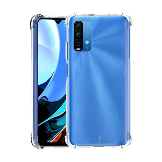 AntiShock Clear Back Cover Soft Silicone TPU Bumper case for Redmi 9T