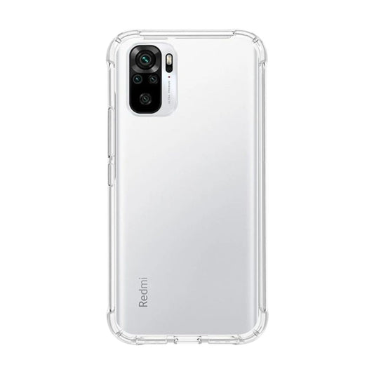 AntiShock Clear Back Cover Soft Silicone TPU Bumper case for Redmi Note 10