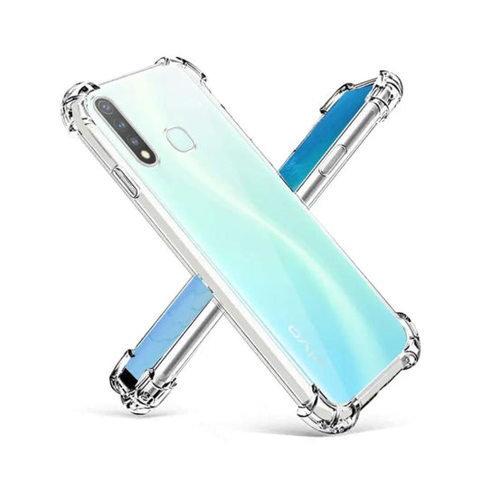 AntiShock Clear Back Cover Soft Silicone TPU Bumper case for Vivo Y19