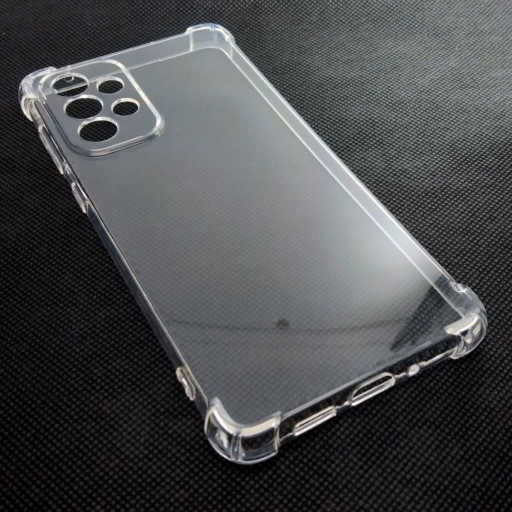 AntiShock Clear Back Cover Soft Silicone TPU Bumper case for Samsung A73 5G