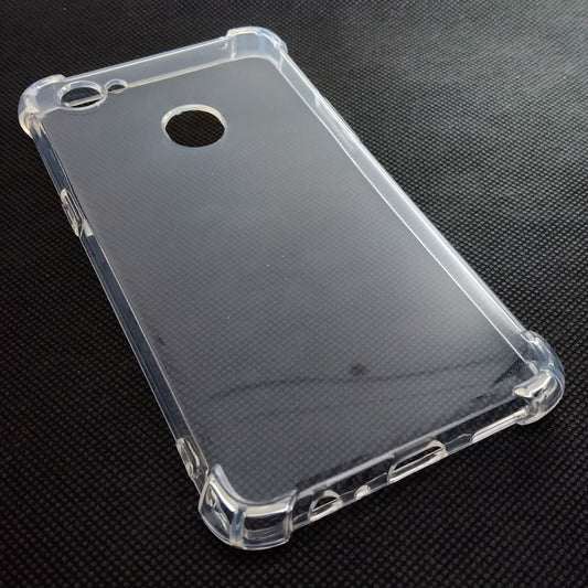 AntiShock Clear Back Cover Soft Silicone TPU Bumper case for OPPO F7