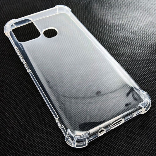 AntiShock Clear Back Cover Soft Silicone TPU Bumper case for Infinix Hot 10 Play