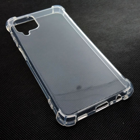 AntiShock Clear Back Cover Soft Silicone TPU Bumper case for Samsung M12