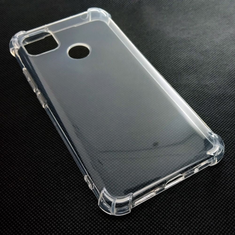 AntiShock Clear Back Cover Soft Silicone TPU Bumper case for Redmi 10A