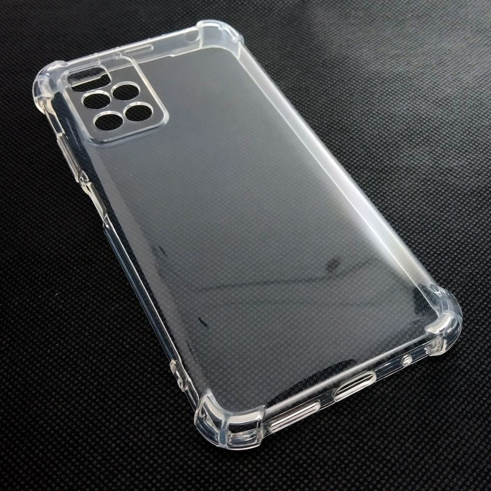 AntiShock Clear Back Cover Soft Silicone TPU Bumper case for Redmi 44835