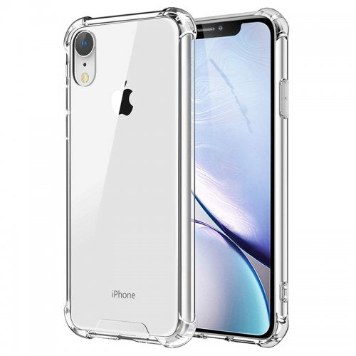 AntiShock Clear Back Cover Soft Silicone TPU Bumper case for apple iPhone XR