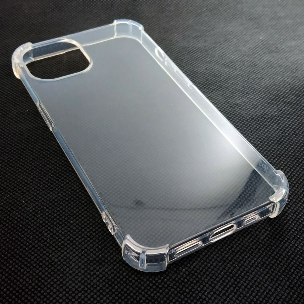 AntiShock Clear Back Cover Soft Silicone TPU Bumper case for apple iPhone 13