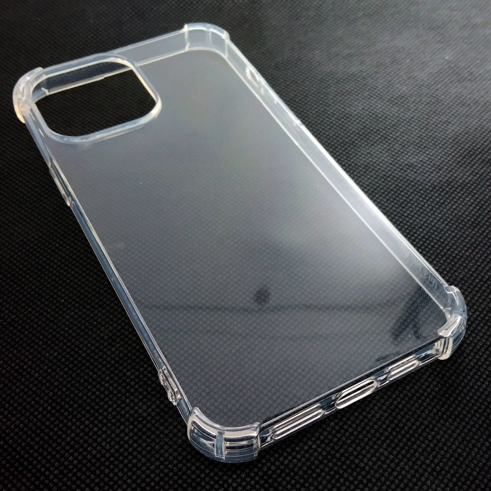 AntiShock Clear Back Cover Soft Silicone TPU Bumper case for apple iPhone 15 Pro Max