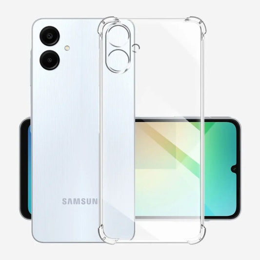 AntiShock Clear Back Cover Soft Silicone TPU Bumper case for Samsung A06