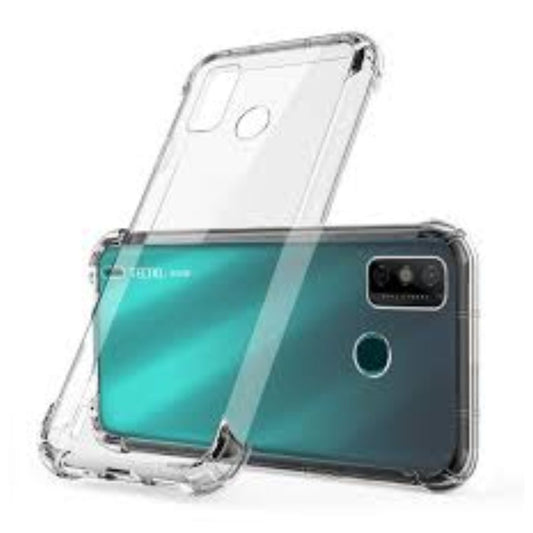 AntiShock Clear Back Cover Soft Silicone TPU Bumper case for Techno Spark 6 Go