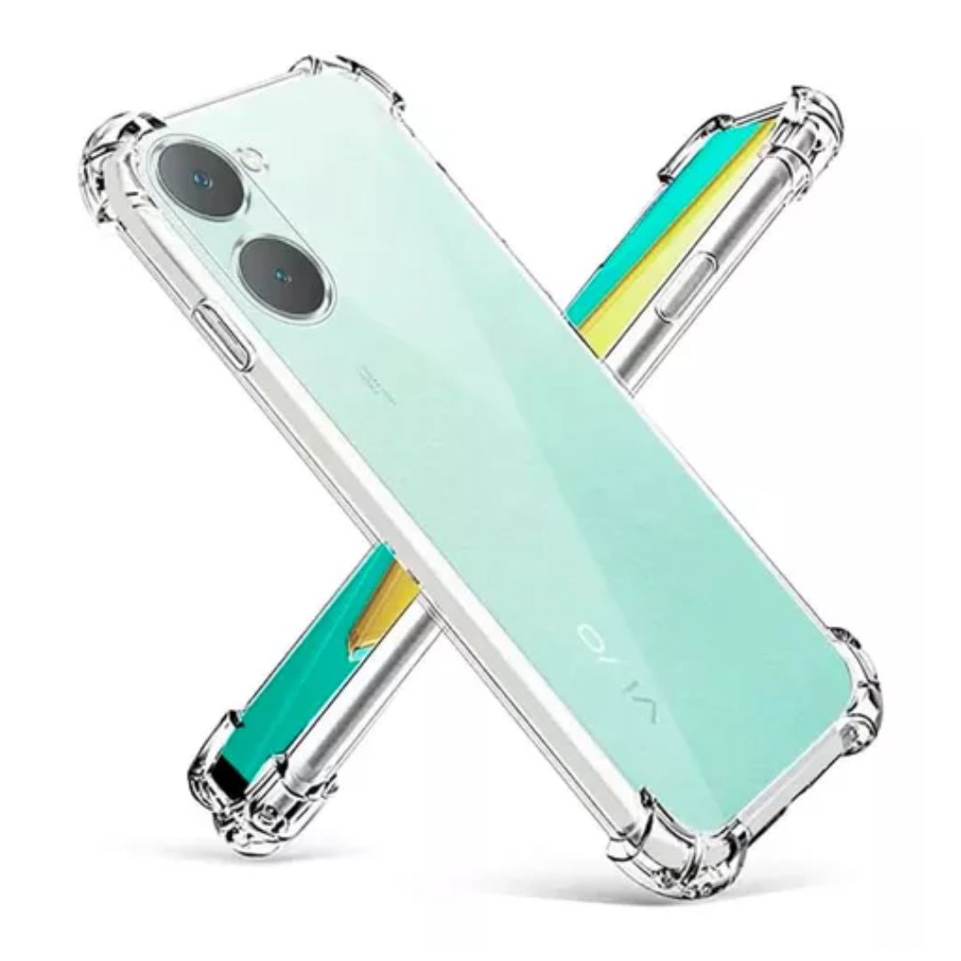 AntiShock Clear Back Cover Soft Silicone TPU Bumper case for Vivo Y03