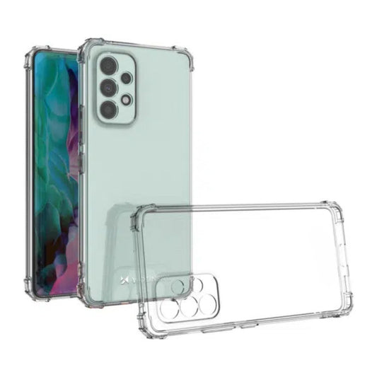 AntiShock Clear Back Cover Soft Silicone TPU Bumper case for Samsung A73 5G