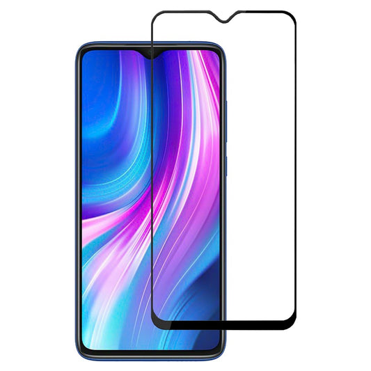 Combo Pack of Tempered Glass Screen Protector, Carbon Fiber Back Sticker, Camera lens Clear Glass Bundel for Redmi Note 8