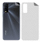 Combo Pack of Tempered Glass Screen Protector, Carbon Fiber Back Sticker, Camera lens Clear Glass Bundel for Vivo Y20