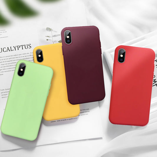 Slim Rubber fit Magic back cover for apple iPhone X