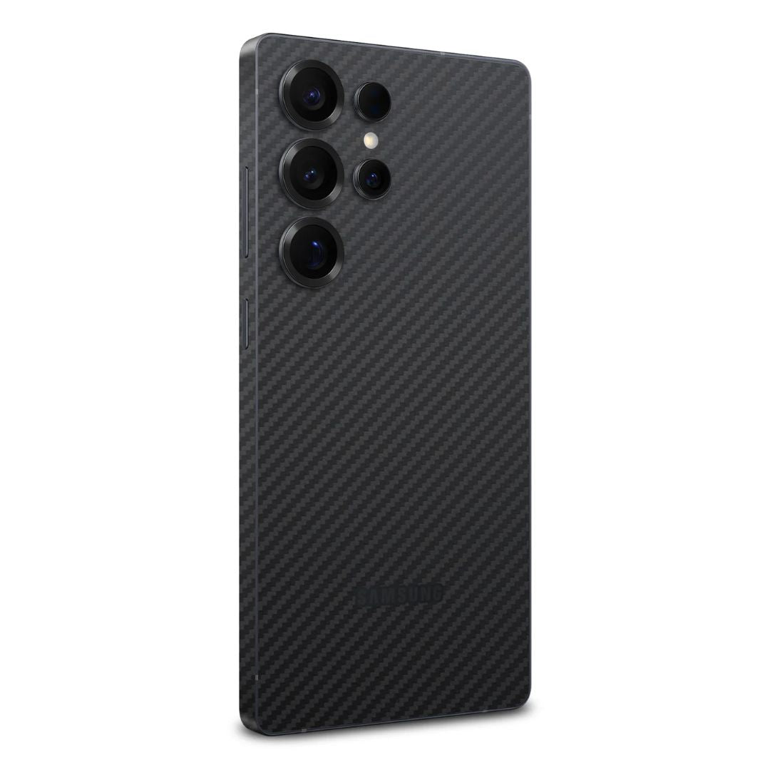 Samsung S25 Ultra Carbon Back Clear Skin Sticker