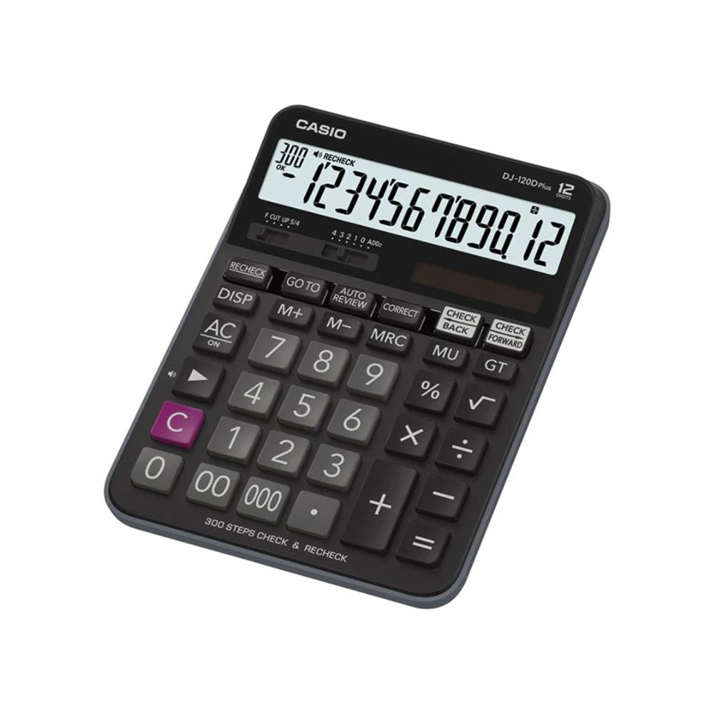 Casio DJ-120D 12 Digit Desktop Calculator