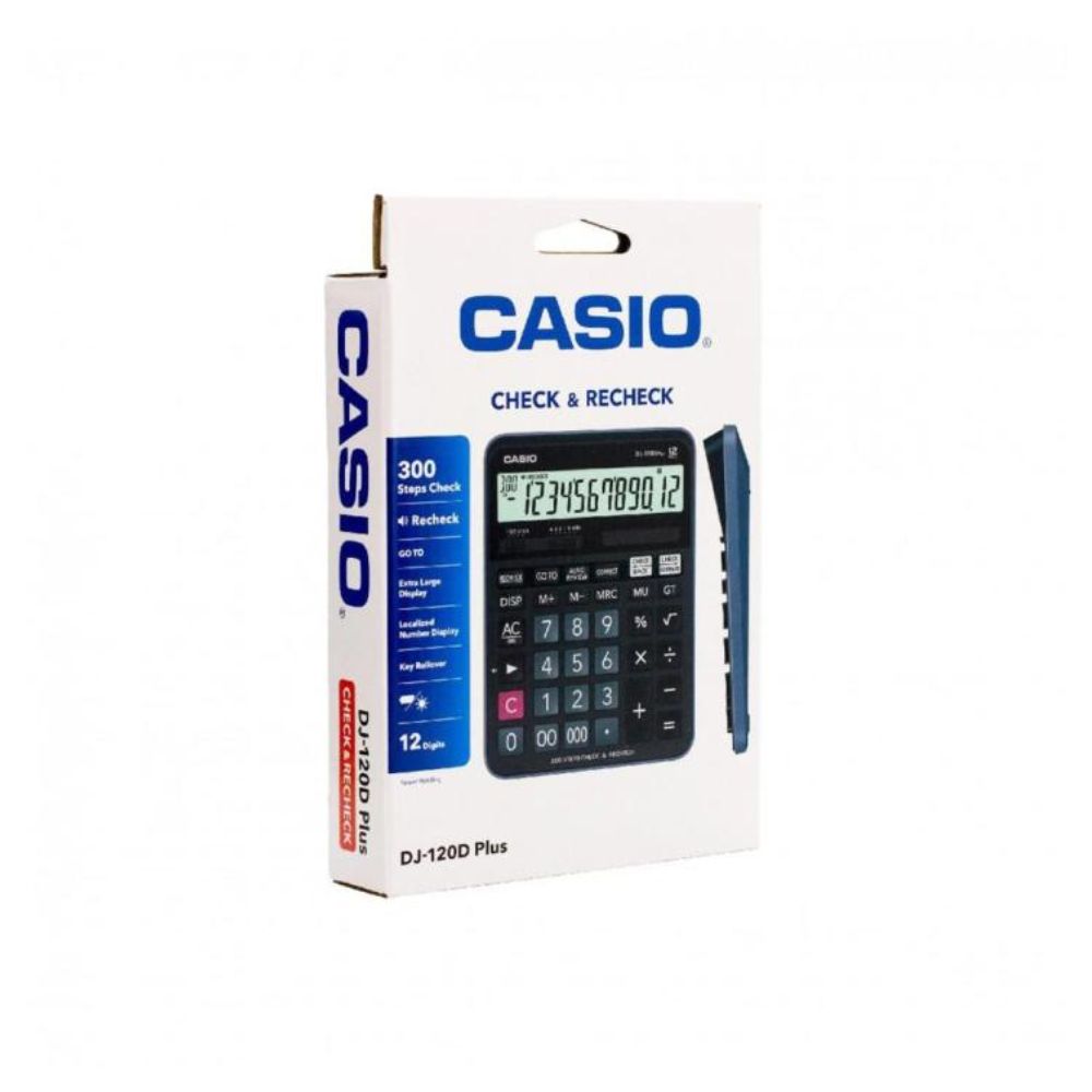 Casio DJ-120D 12 Digit Desktop Calculator