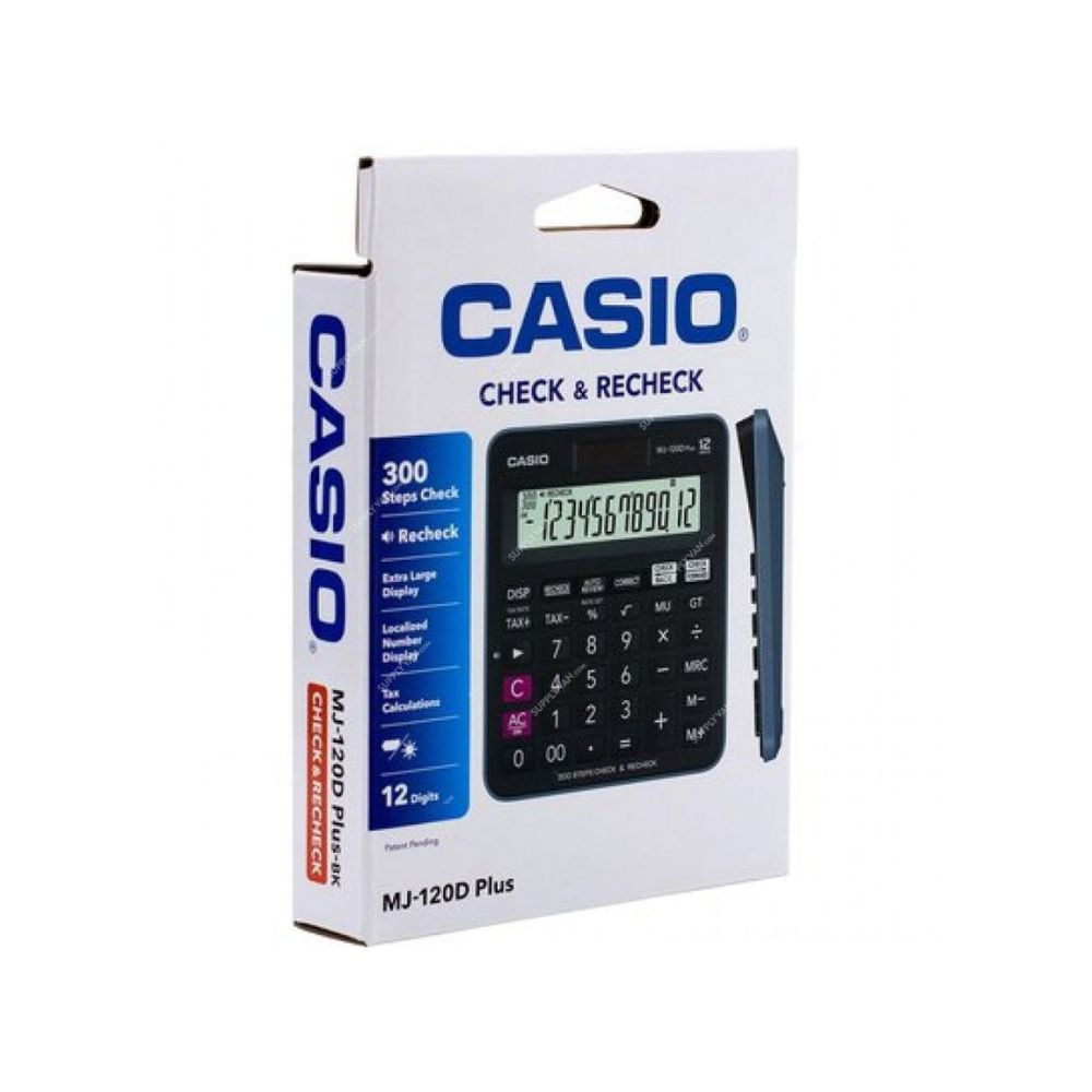 Casio MJ-120D 12 Digit Desktop Calculator