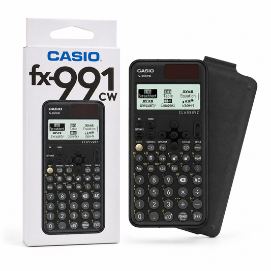 Casio FX-991CW ClassWiz Scientific Calculator – 100% Original & Genuine Casio | High-Resolution Display | Advanced Scientific Functions | Non-Programmable Calculator for School, University, Engineering & Professional Use