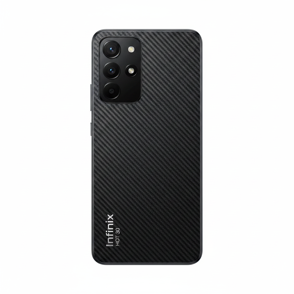Infinix Hot 30 Carbon Back Sticker Premium Matte Back Protection Skin