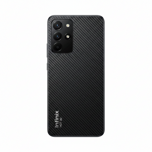 Infinix Hot 30 Carbon Back Sticker Premium Matte Back Protection Skin