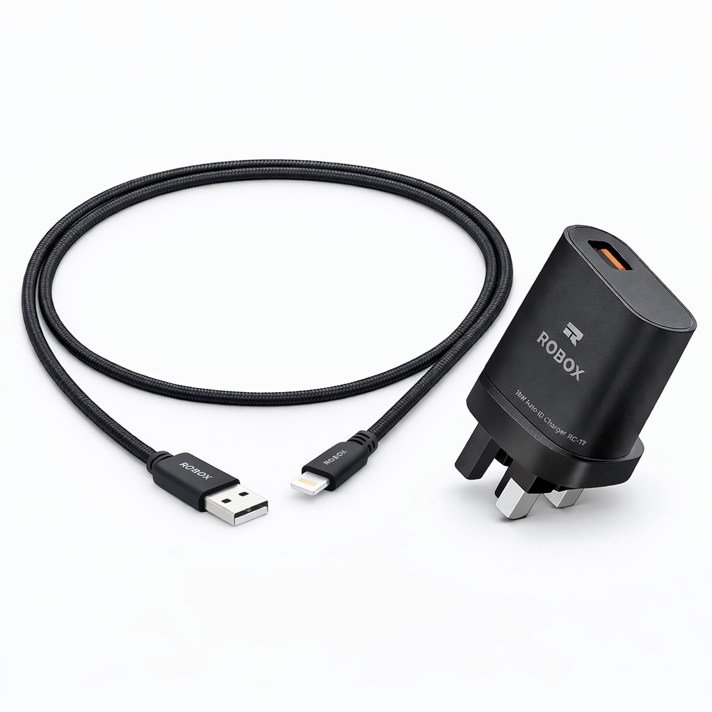 Robox 18W Charger with Lightning Cable