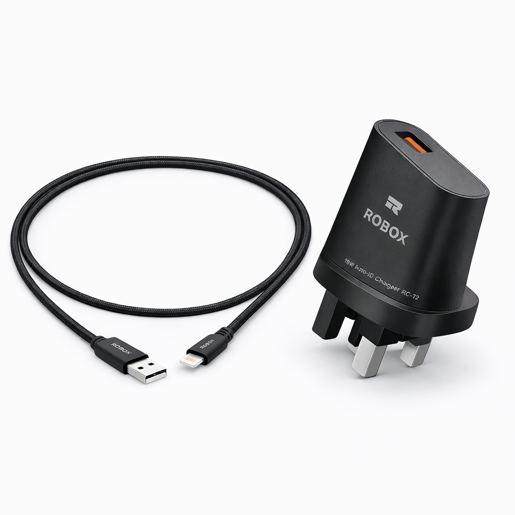 Robox 18W Charger with Lightning Cable