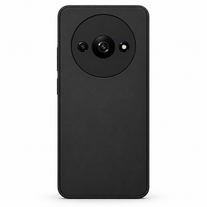 Redmi A3 Matte Soft Silicone TPU Case – Slim Shockproof Protective Back Cover with Camera Protection