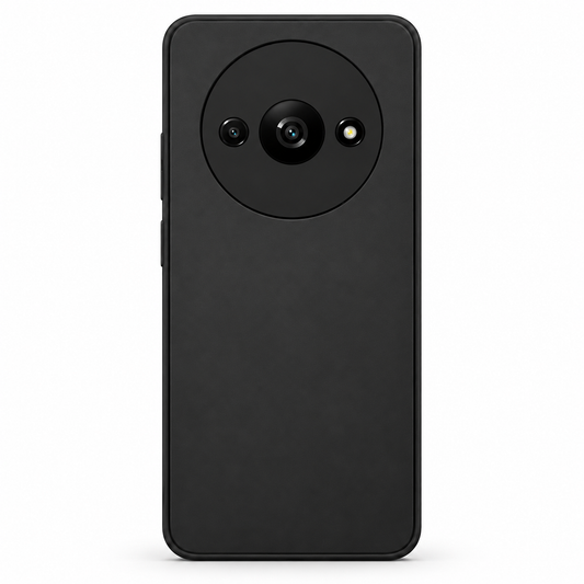 Redmi A3 Matte Soft Silicone TPU Case – Slim Shockproof Protective Back Cover with Camera Protection