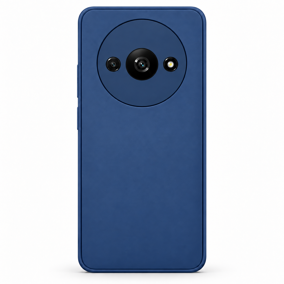 Redmi A3 Matte Soft Silicone TPU Case – Slim Shockproof Protective Back Cover with Camera Protection