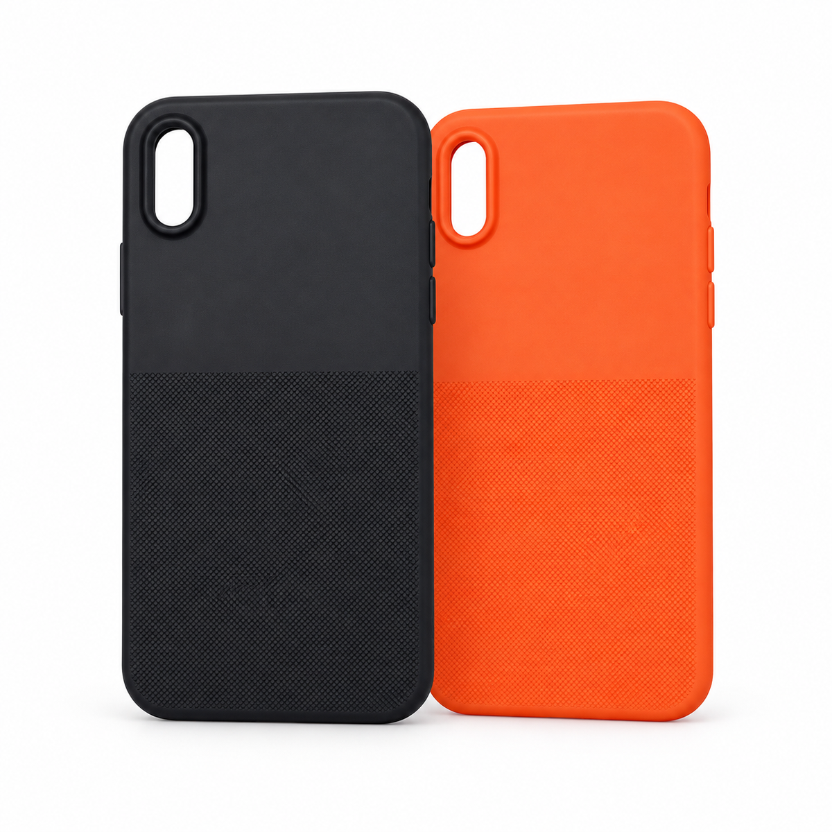 iPhone X Shockproof Soft Silicone TPU Back Cover – Slim Anti-Slip Protective Case with Raised Camera & Screen Edges