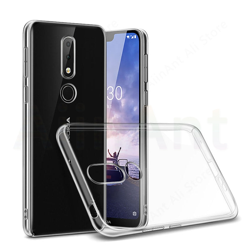 Transparent Clear Slim Case for New Nokia 3.1 Plus