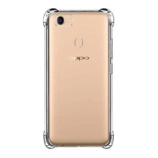 AntiShock Clear Back Cover Soft Silicone TPU Bumper case for OPPO F7