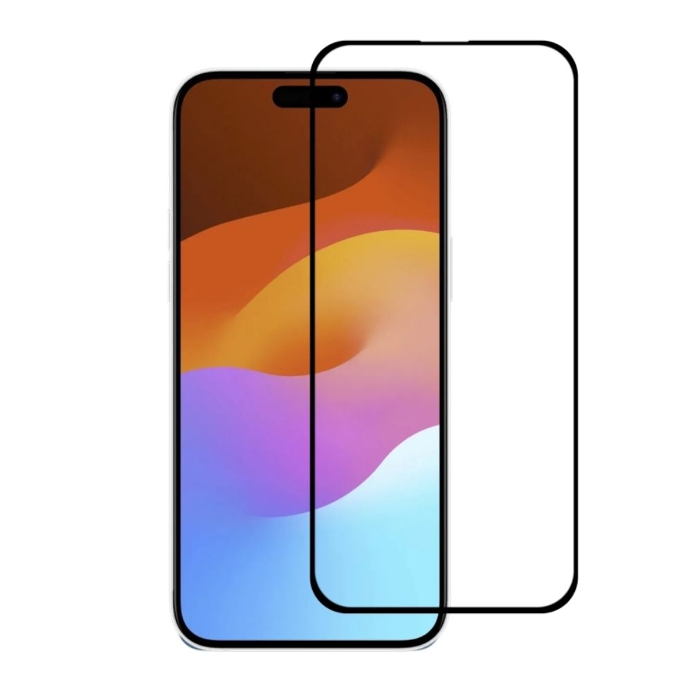 iPhone 15 Plus Tempered Glass Screen Protector 9H HD Ultra Clear Anti-Scratch Bubble-Free Easy Apply Tempered Glass