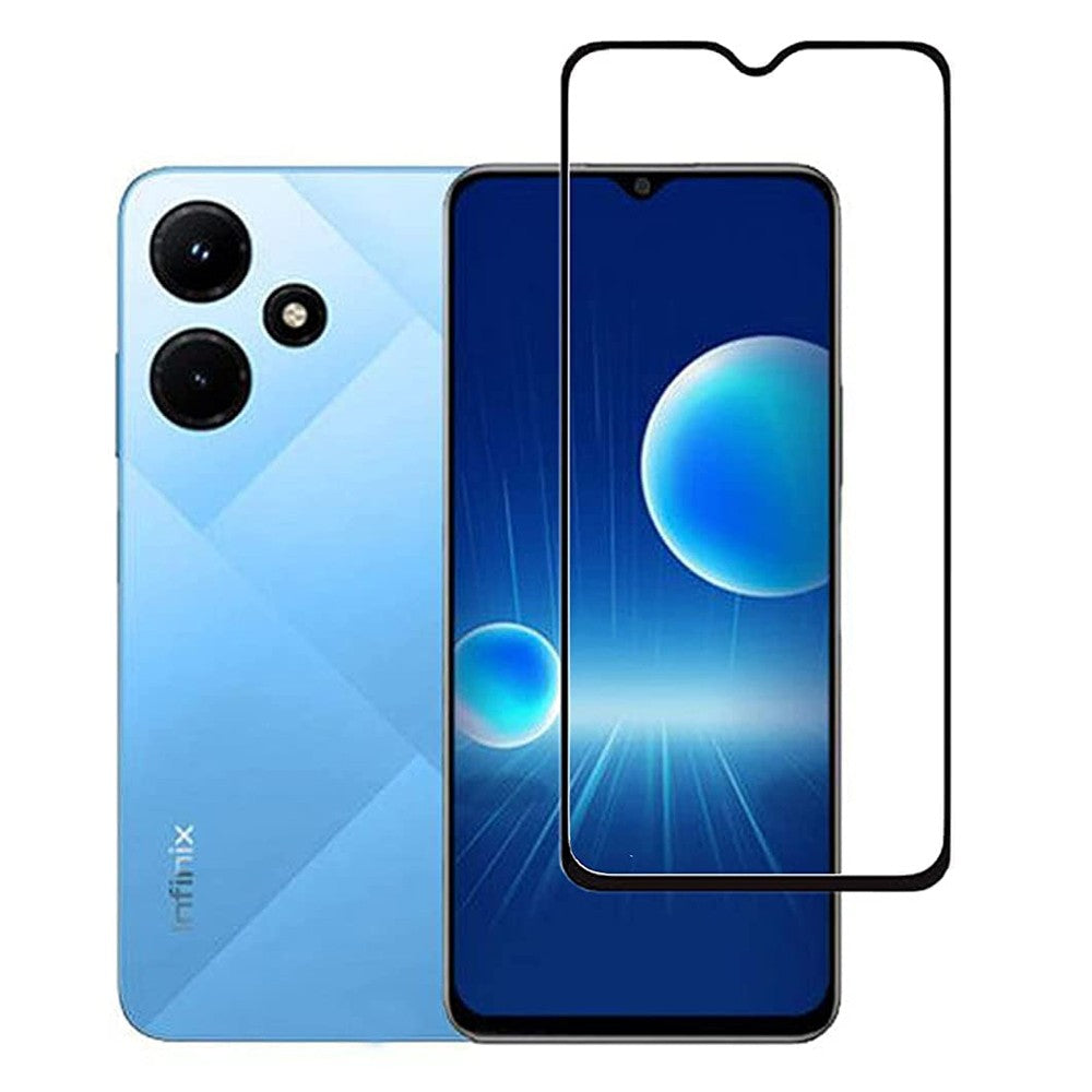 infinix Hot 30i Screen Protector Full HD Tempered Glass with installation Kit