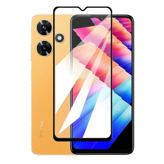 infinix Hot 30i Screen Protector Full HD Tempered Glass with installation Kit