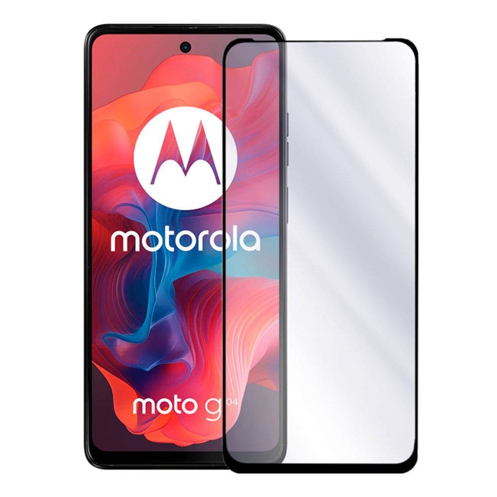 Motorola Moto G04 Screen Protector Full HD Tempered Glass with installation Kit