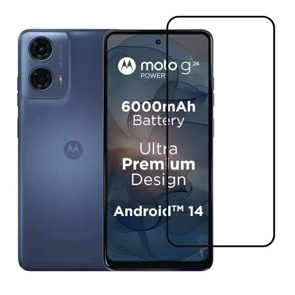 Motorola Moto G04 Screen Protector Full HD Tempered Glass with installation Kit
