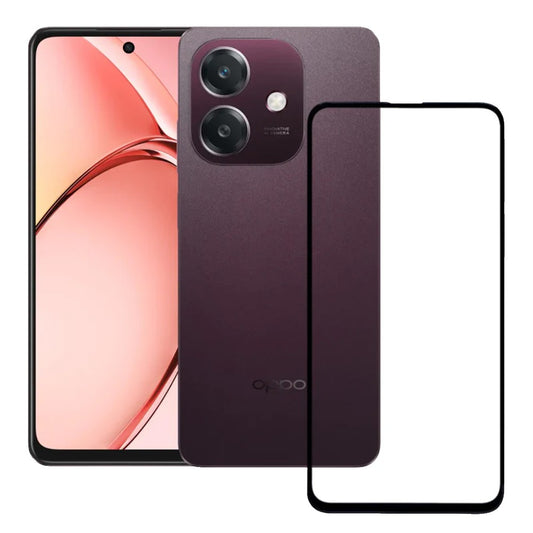 OPPO A3 Screen Protector Full HD Tempered Glass with installation Kit