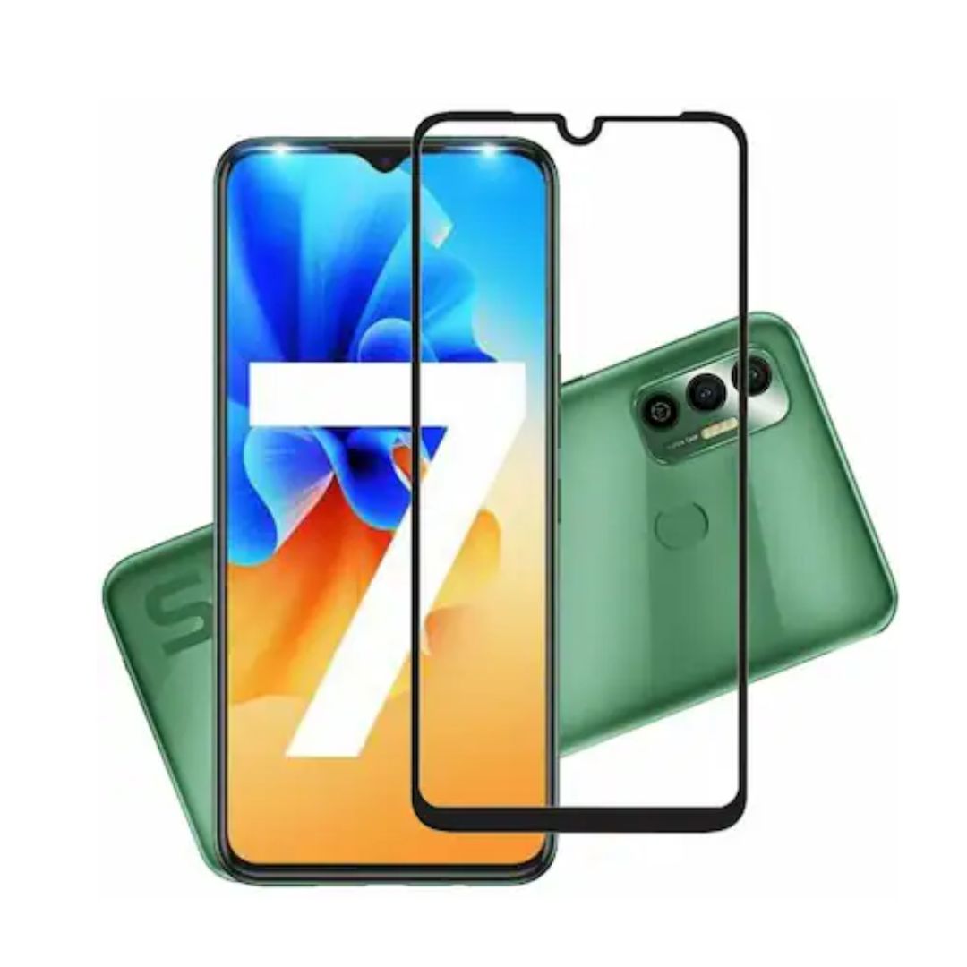 Tecno Spark 7 Screen Protector Full HD Tempered Glass with installation Kit