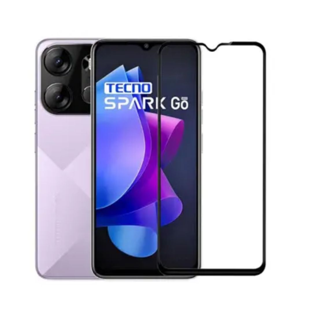 Tecno Spark Go 2023 Screen Protector Full HD Tempered Glass with installation Kit