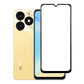 itel A70 Screen Protector Full HD Tempered Glass with installation Kit