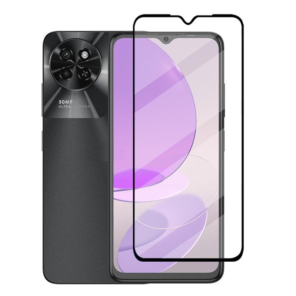 itel S23 Screen Protector Full HD Tempered Glass with installation Kit