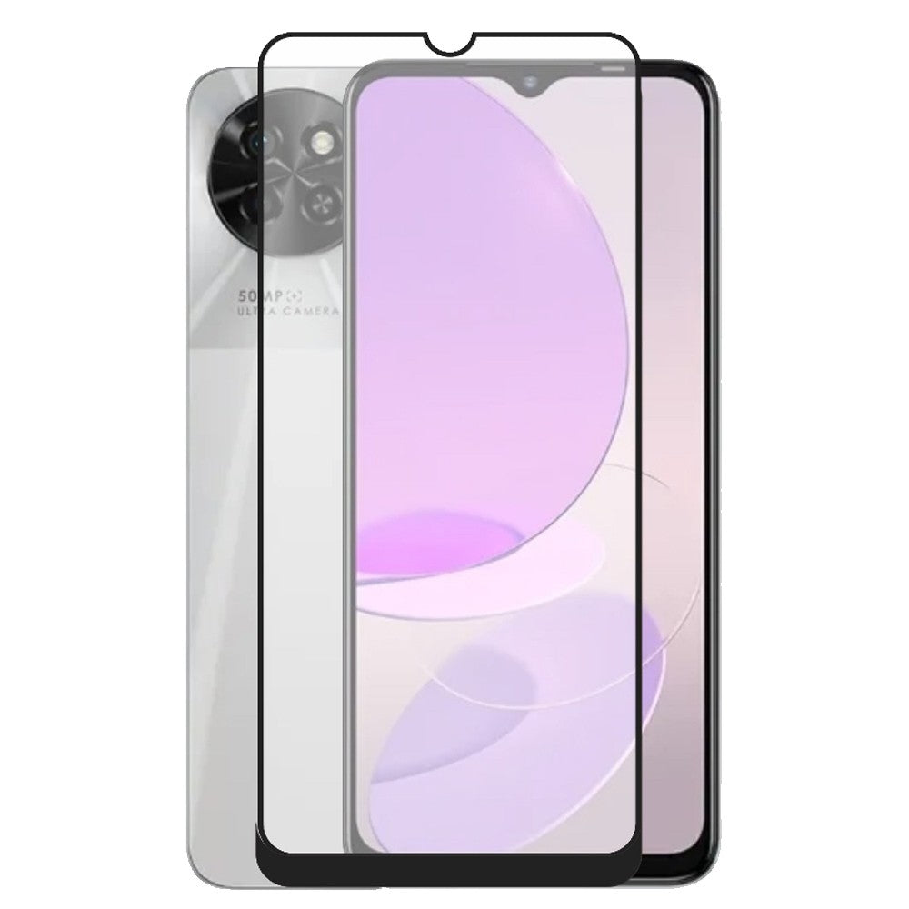 itel S23 Screen Protector Full HD Tempered Glass with installation Kit