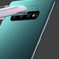 Pack of UV Glue Full Screen Protector Tempered Glass + Carbon Back Sticker and Camera Lens Protection for Samsung S10