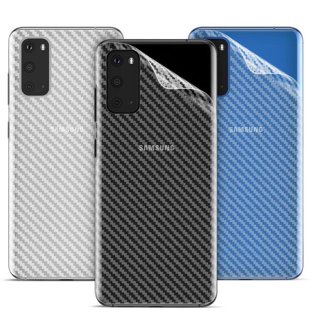 Carbon Back Sticker for Samsung Mobile