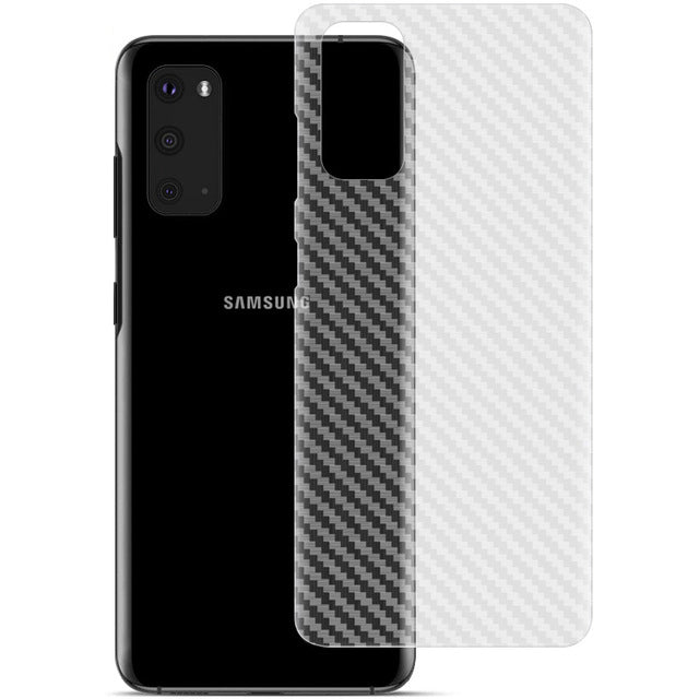 Carbon Back Sticker for Samsung Mobile