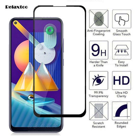 Screen Protector Tempered Glass for Samsung Galaxy M11