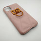 Luxury shock proof Ring Holder Back cover Case for iPhone 11 Pink
